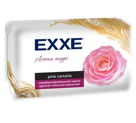 EXXE мыло туалетное парфюмированное нежная камели aroma magic 140г